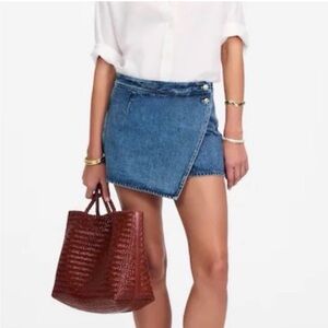 Madewell Denim Skort NWT